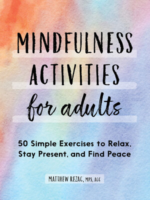 cover image of Mindfulness Activities for Adults